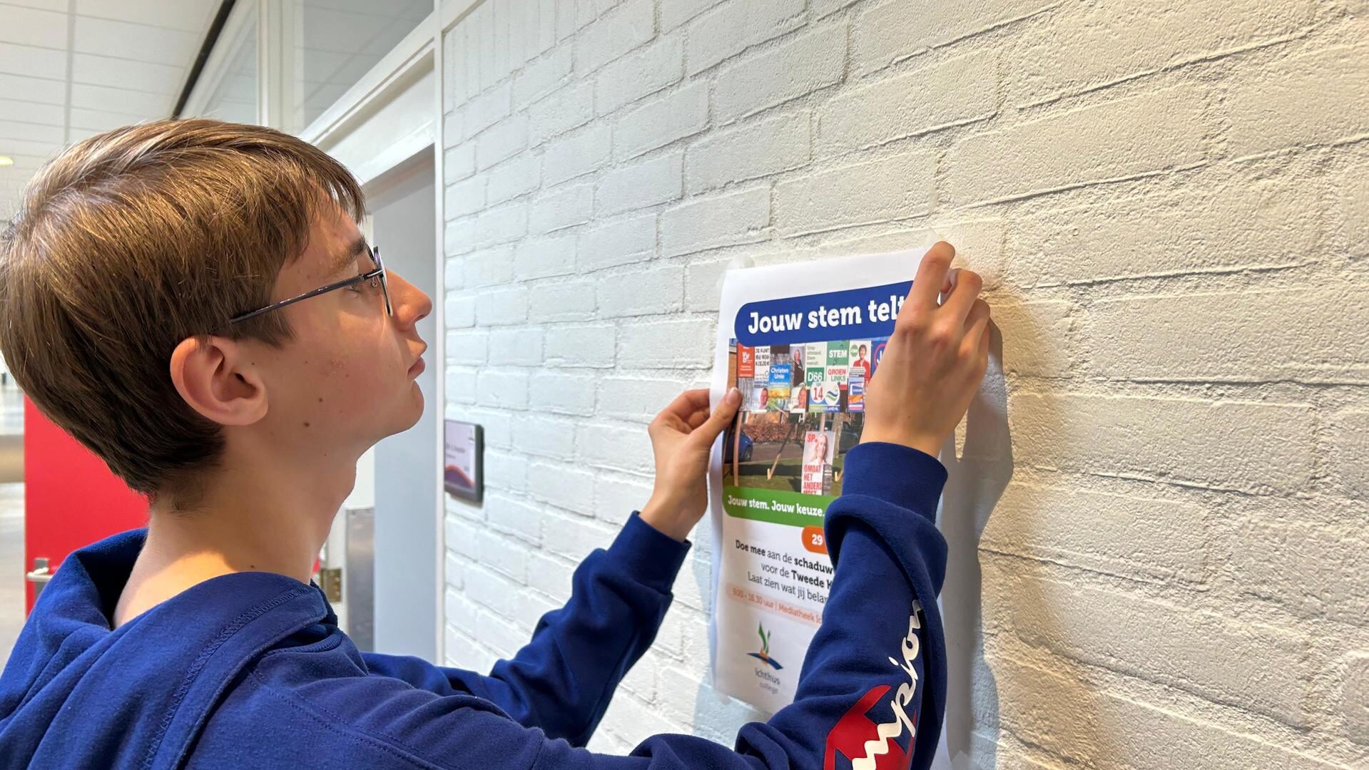 Leerlingen Ichthus College stemmen in Schaduwverkiezingen Tweede Kamer