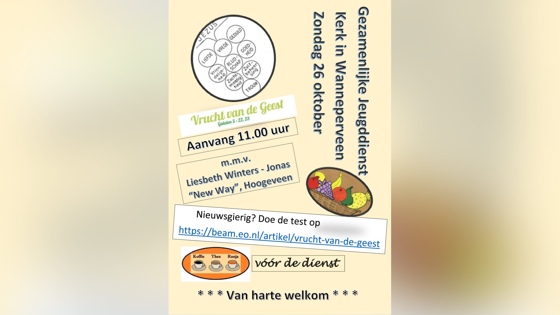Jeugddienst in Wanneperveen