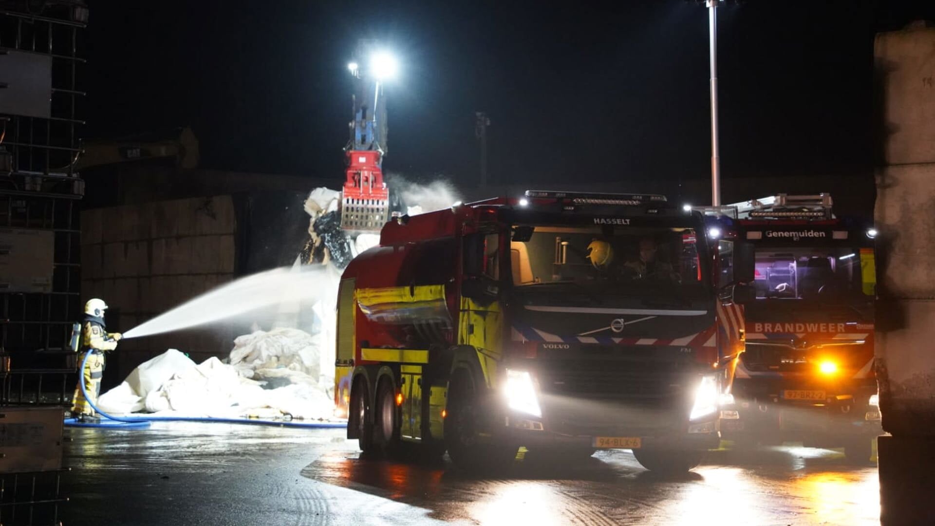 Brand door broei snel onder controle