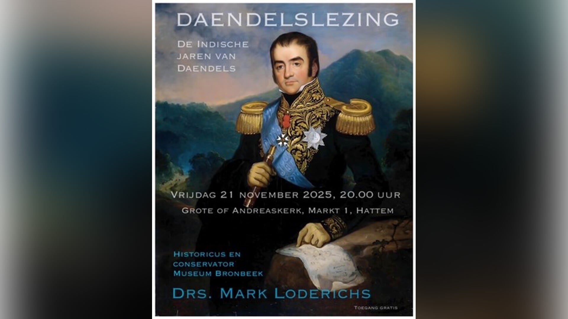 Daendelslezing belicht de Indische jaren van Daendels