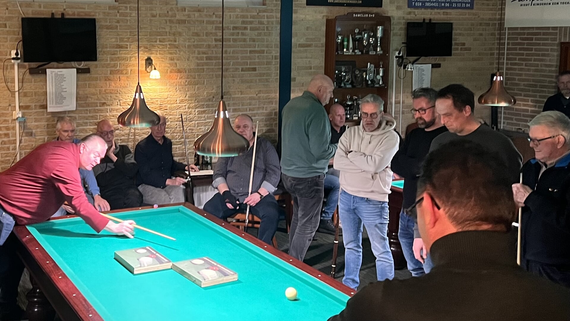 Biljartoernooi voor bedrijven naar andere datum