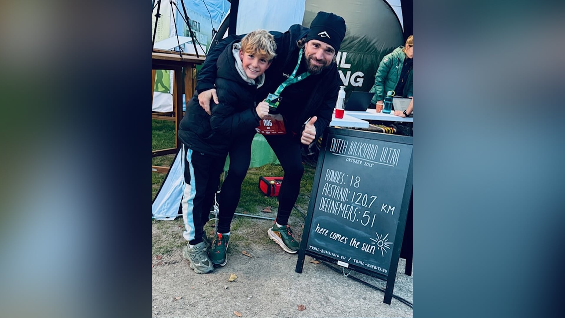Bart van Borselen loopt 120 kilometer bij uitputtende Backyard Ultra