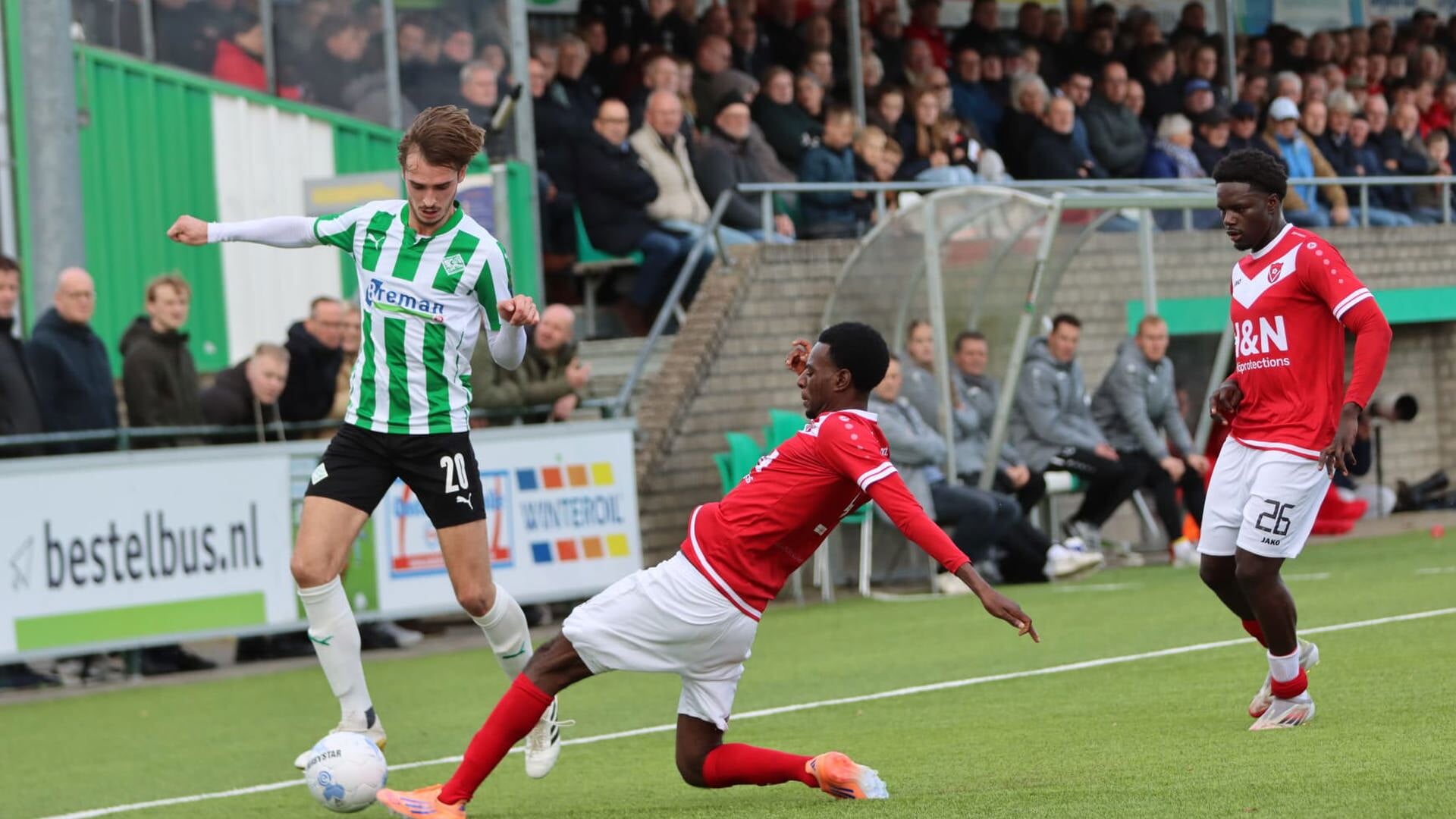 Sportclub wint thuis van Harkemase Boys