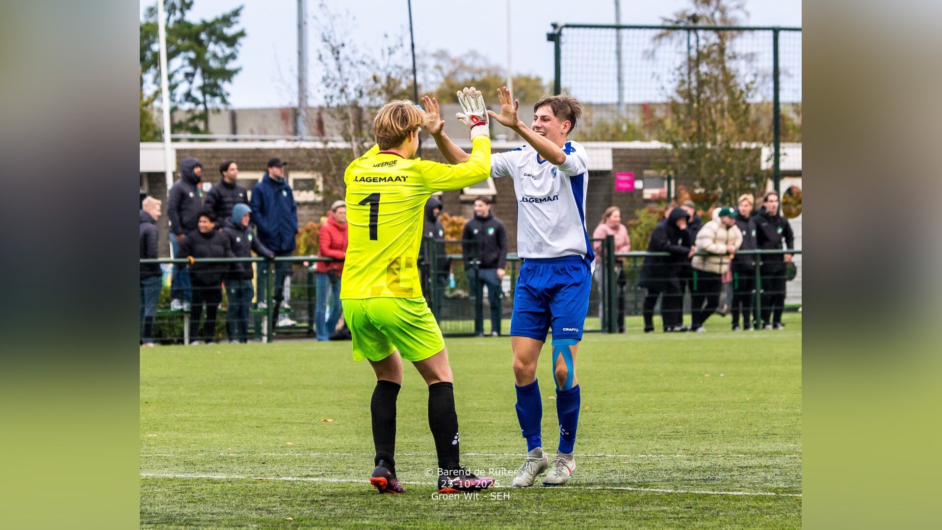 SEH pakt volle buit in Apeldoorn tegen Groen Wit