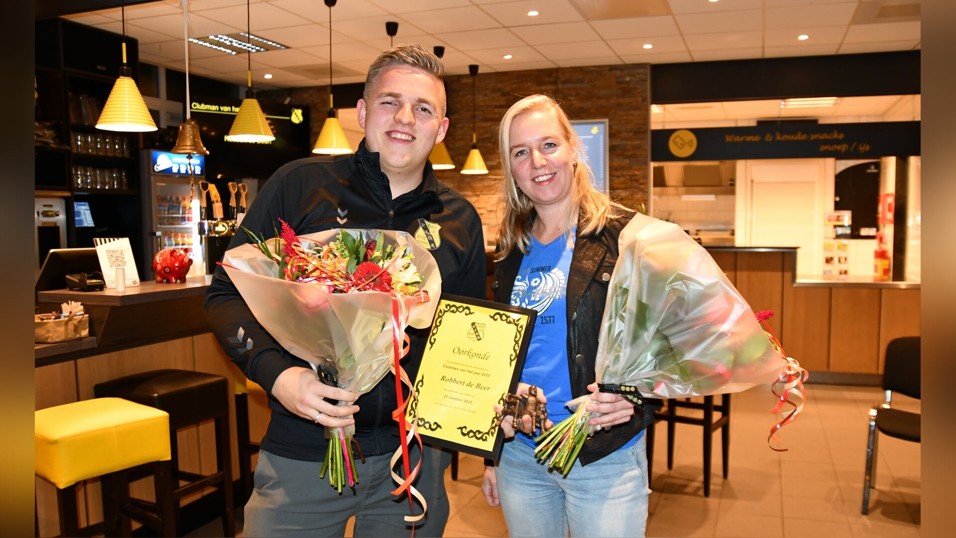 Clubvrouw en Clubman bij c.s.v.VIOS-VAASSEN