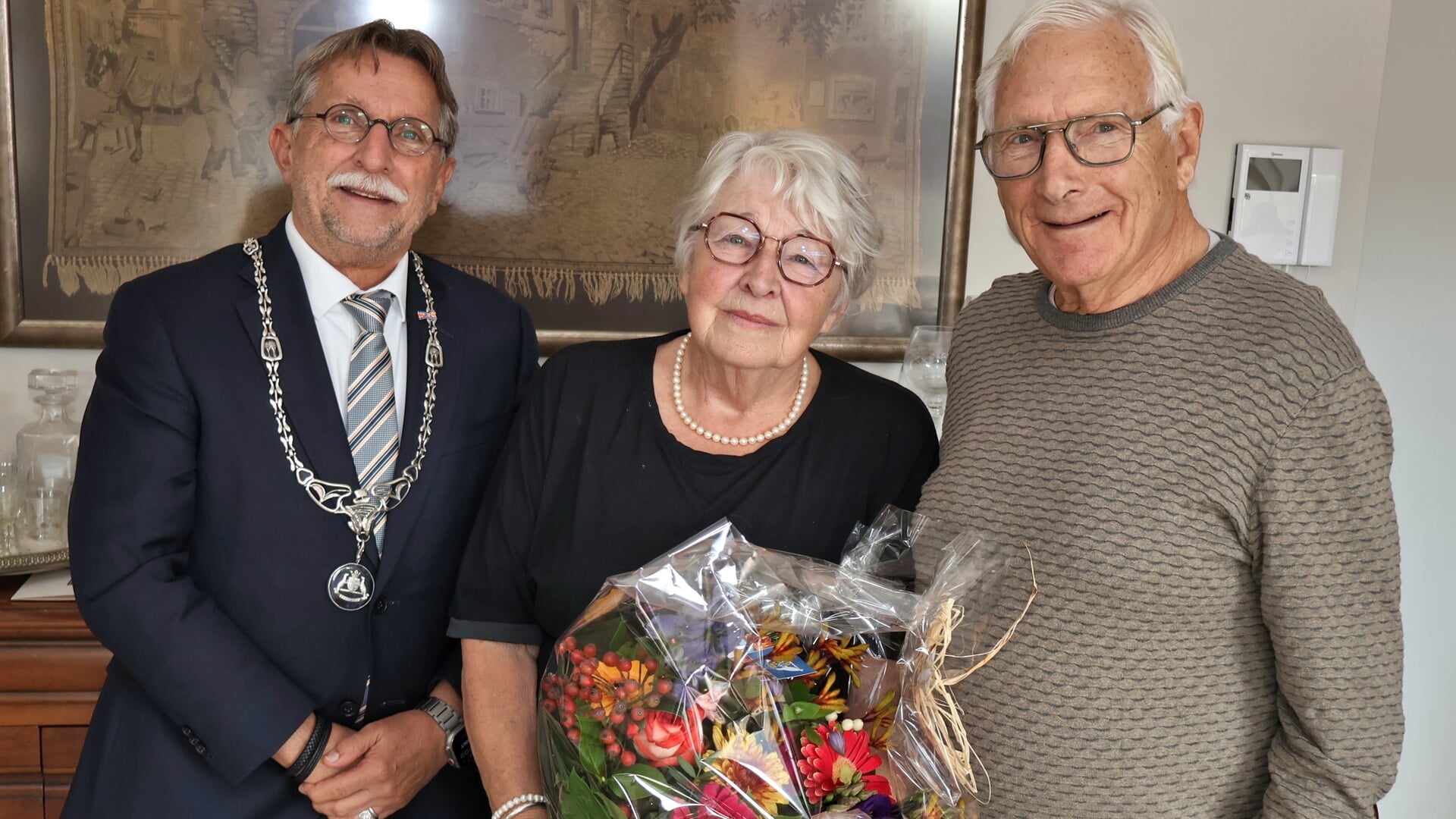 Echtpaar Jonkers – Woltjes viert ‘diamanten’ huwelijk