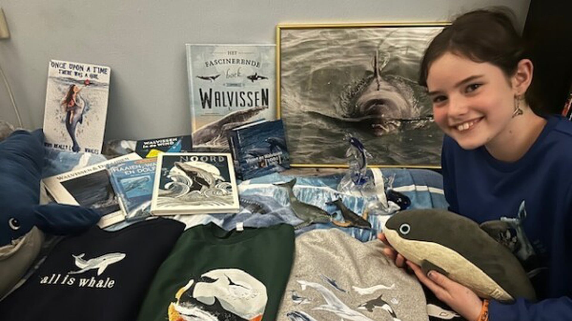 Drontense Florien de Vries (10) wint eerste Sedna-award voor inzet walvissen