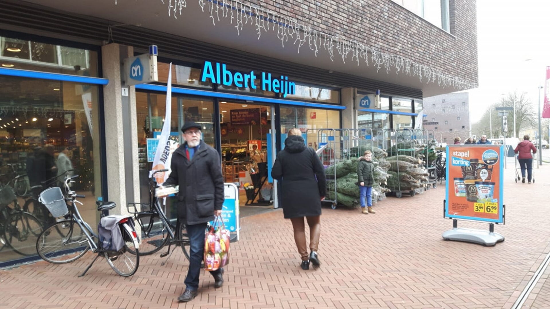 Albert Heijn in centrum Dronten sluit tijdelijk voor forse verbouwing