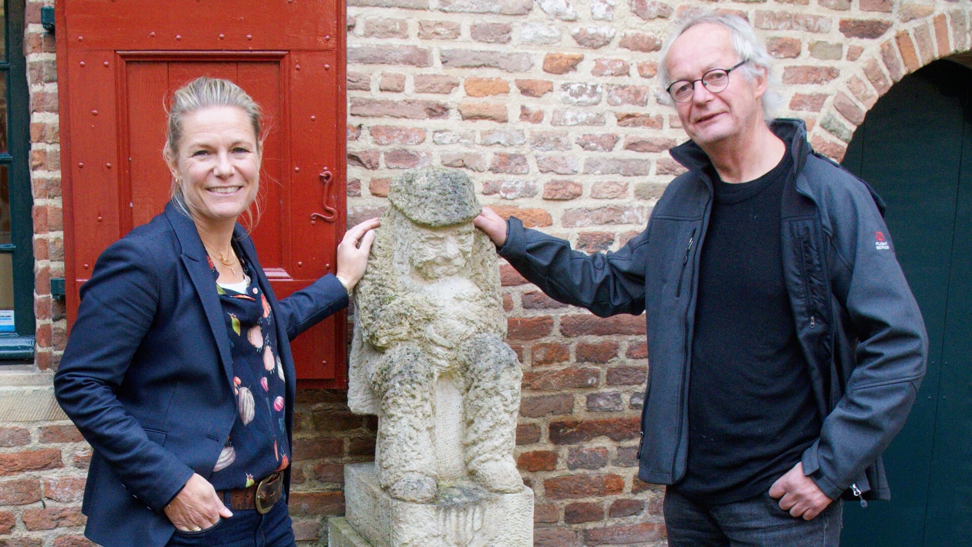 Nieuwe werken schenking beeld voor beeldentuin van museum