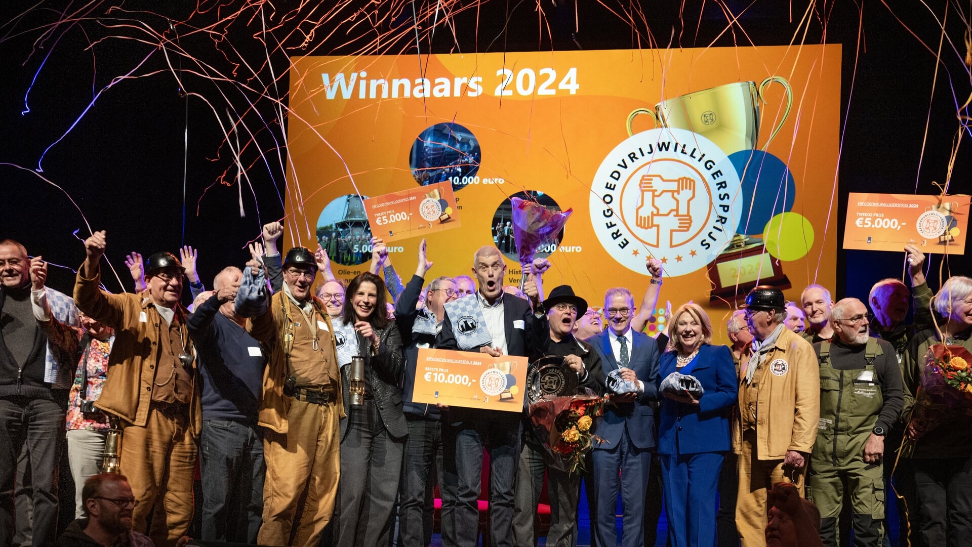 V.V.V.V. namens Overijssel finalist en Canon Noordoostpolder namens Flevoland Erfgoedvrijwilligerspr