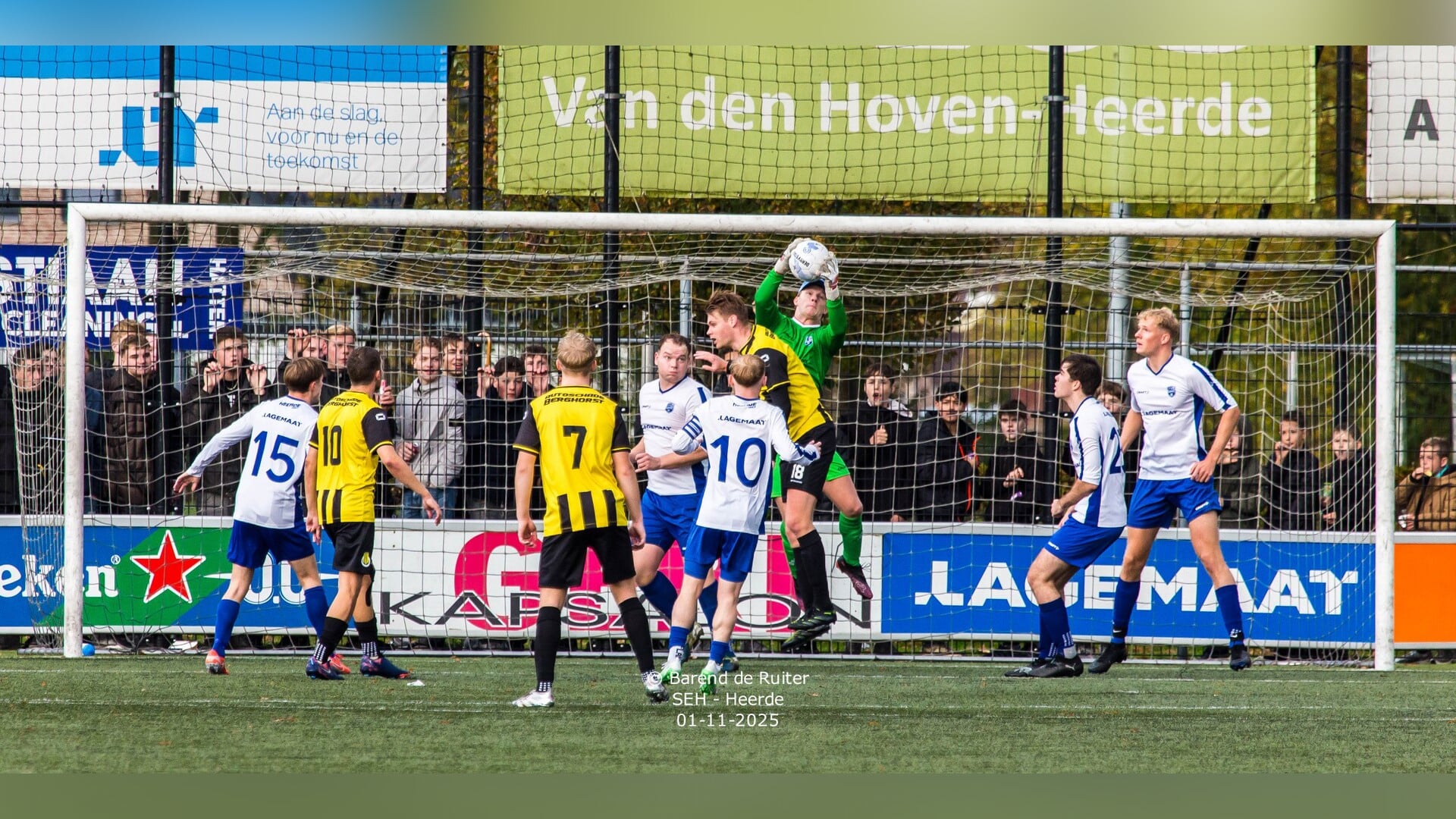 Dorpsderby van Heerde eindigt zonder doelpunten