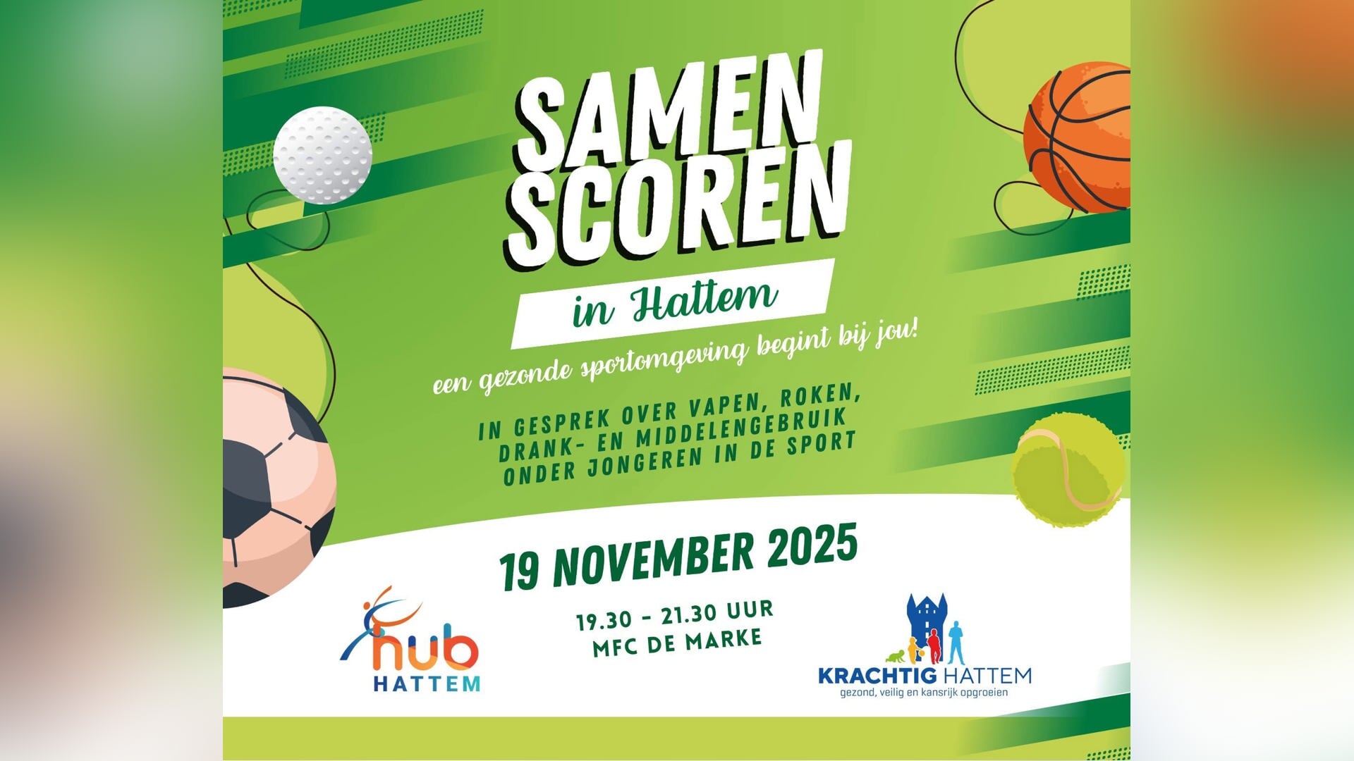 Informatieavond Samen scoren