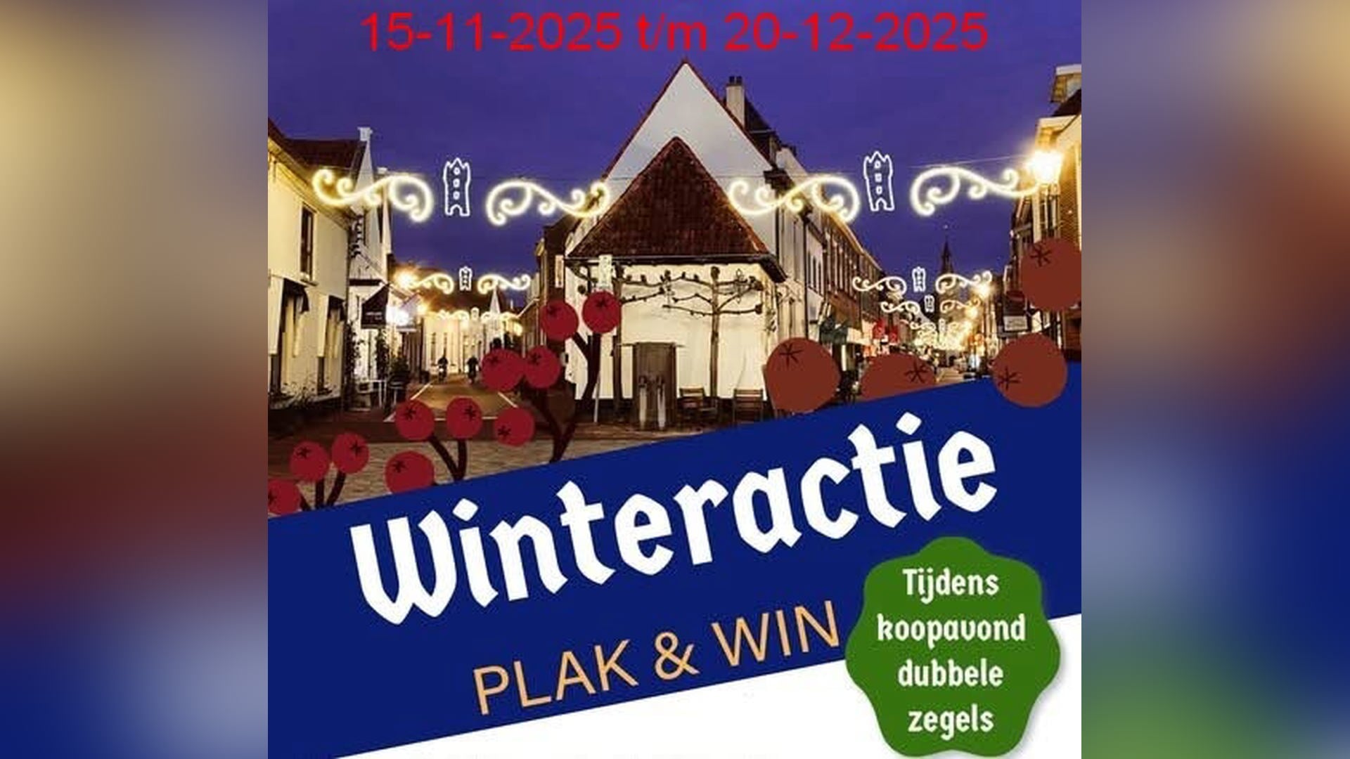 Spectaculaire Eindejaarsactie ondernemersvereniging HAVO start op 15 november