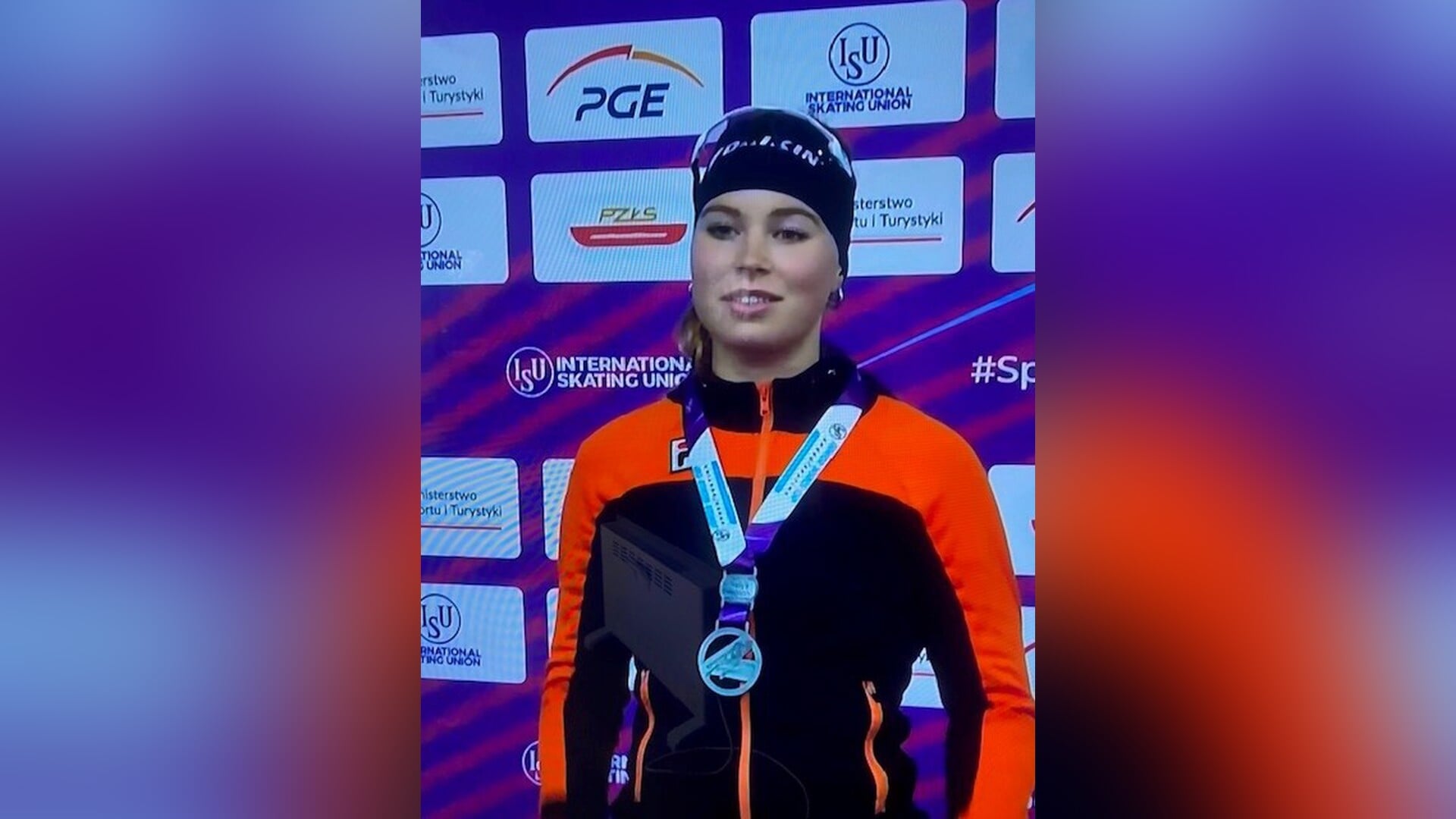 Rosalie en Friso van Vliet actief op NK Afstanden in Thialf