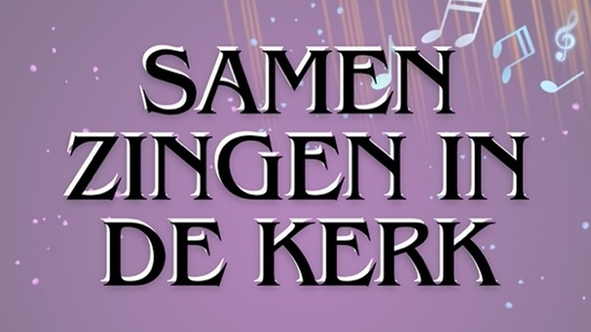 Samen zingen in de Kerk