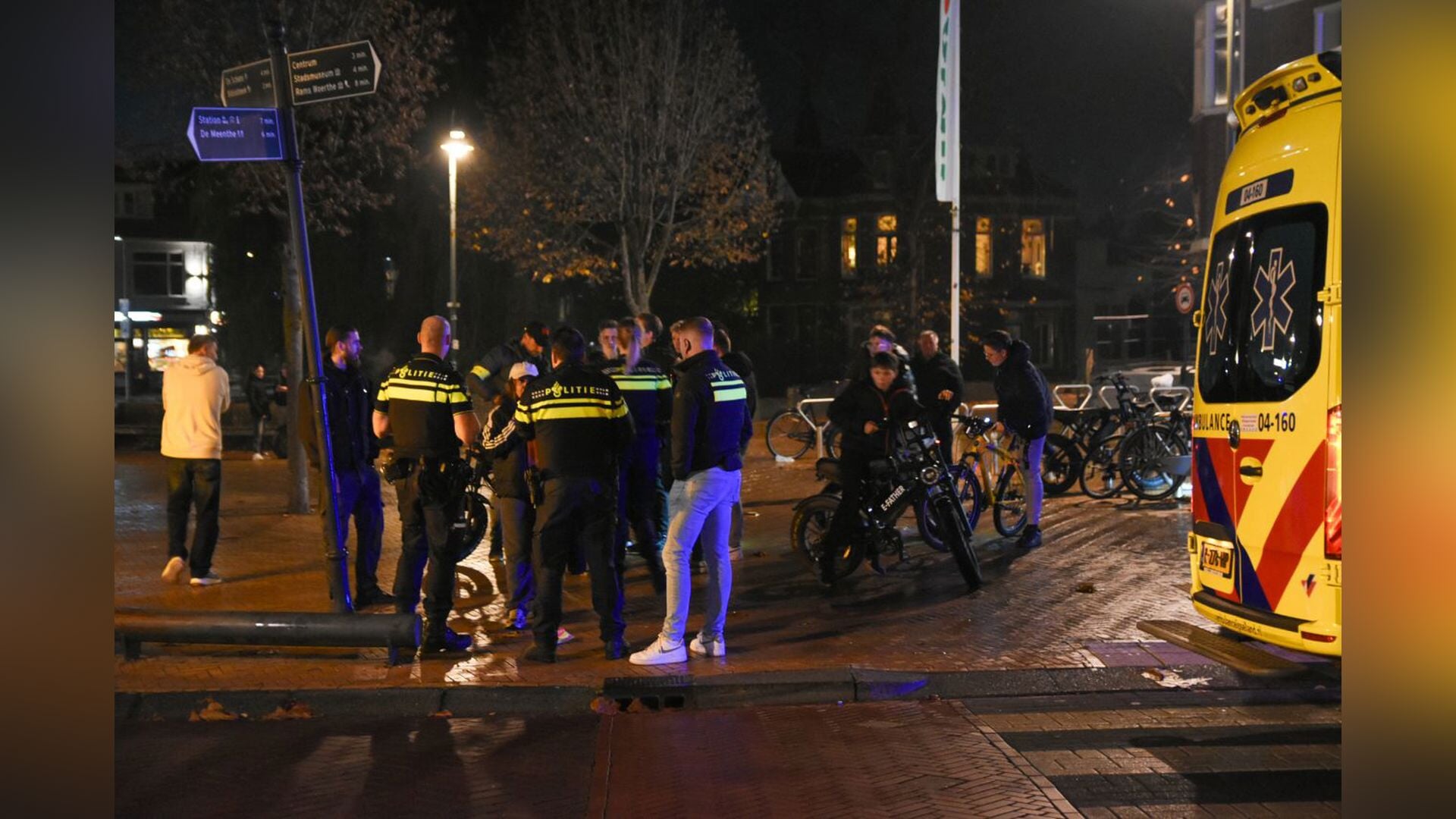 Fietser en fatbiker botsen op Oosterpoort in Steenwijk