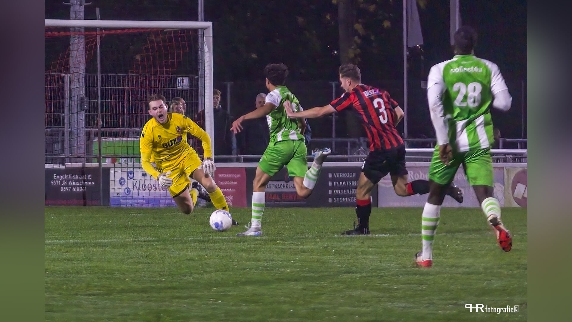 Langste uitreis ooit voor asv Dronten zorgt voor levendige 3-3 tegen Winschoten