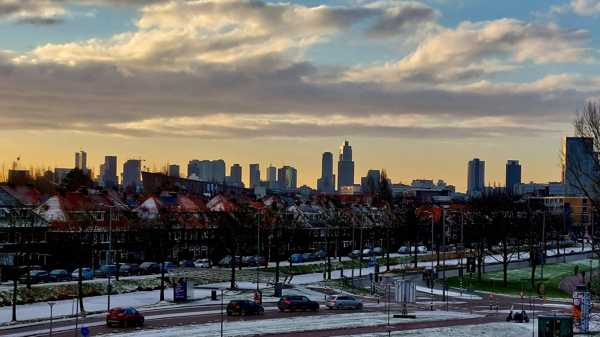 Winters Rotterdam Op Een Vrijdagochtend - Adverteren Rotterdam | De ...