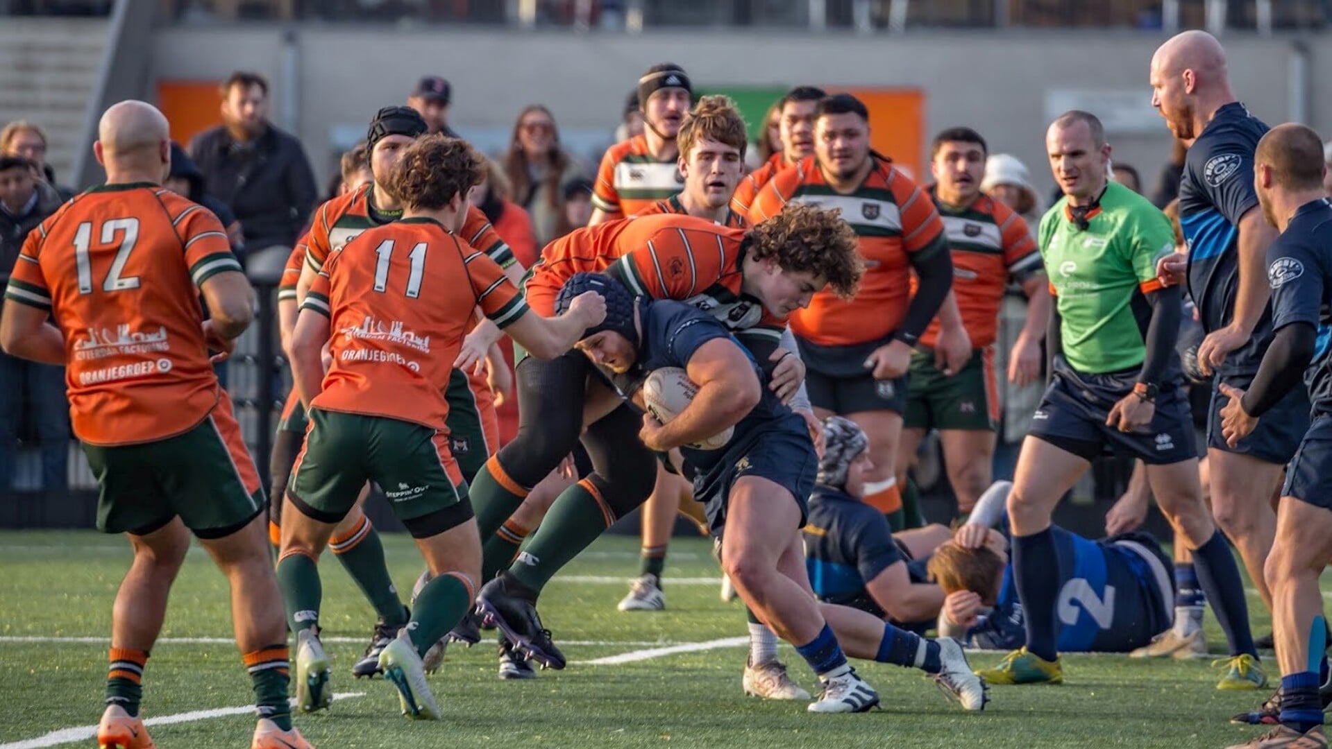 Rotterdamse Rugby Club verslaat RC ‘t Gooi tijdens sportieve revanche ...