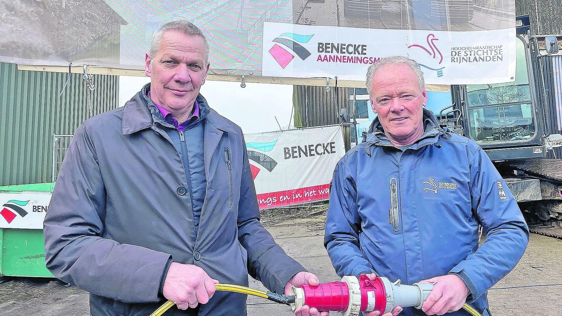 Startsein duurzame samenwerking project dijk- en oeververbetering Willeskop deel 2