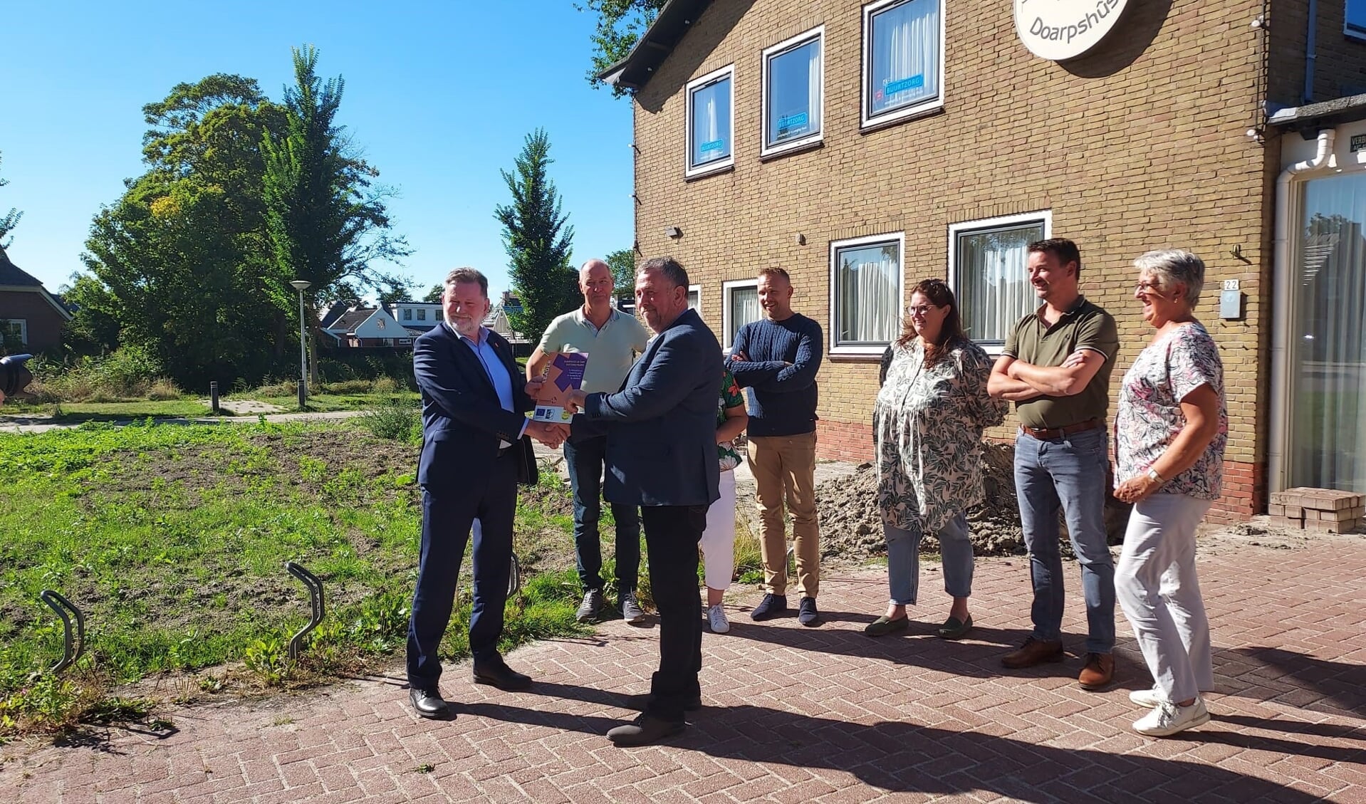 Start nieuwbouw dorpshuis De Terp in Oosternijkerk