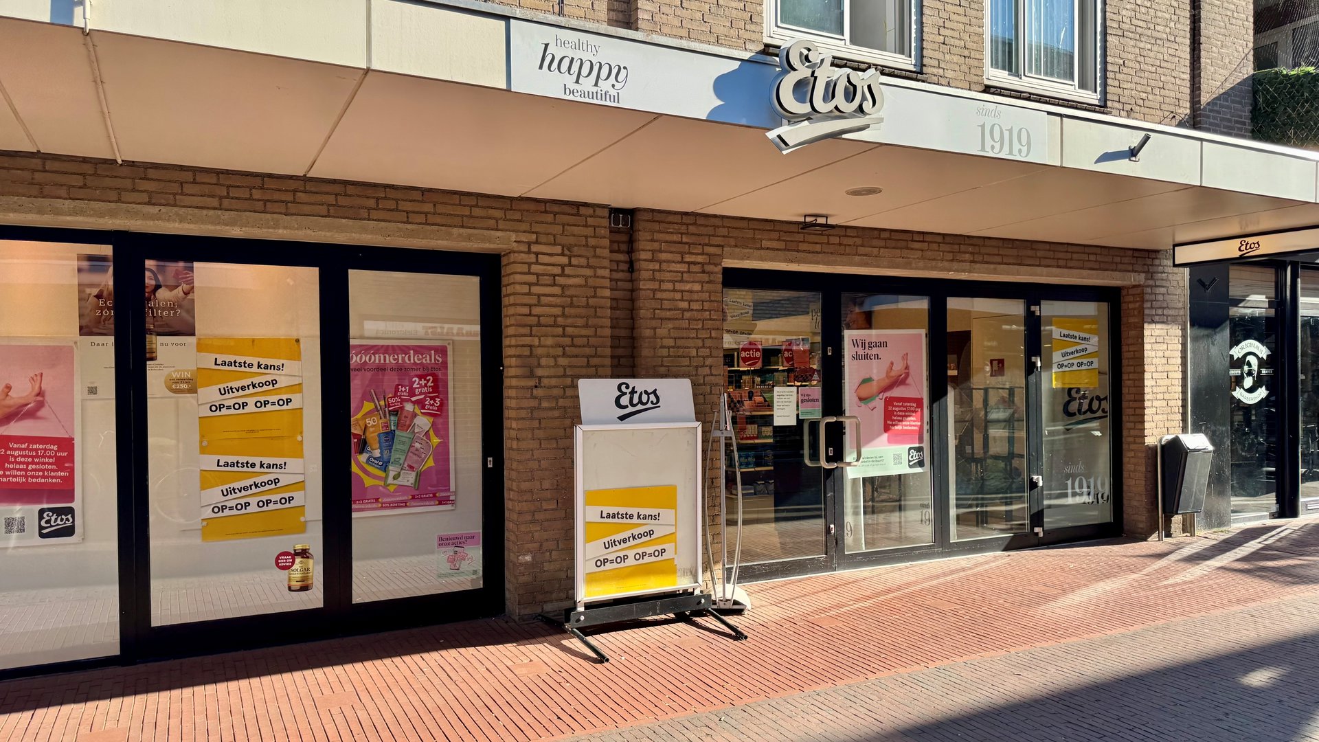 Na jaren verdwijnt Etos uit het centrum van Veghel - Adverteren Veghel ...