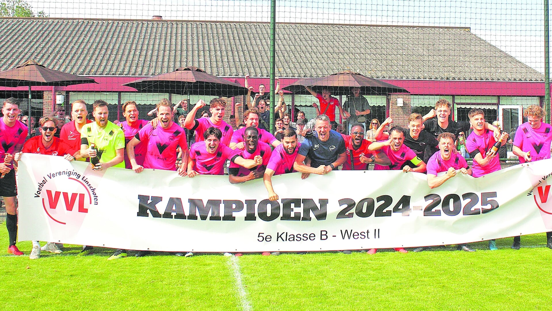 Buit week eerder binnen; Linschoten promoveert