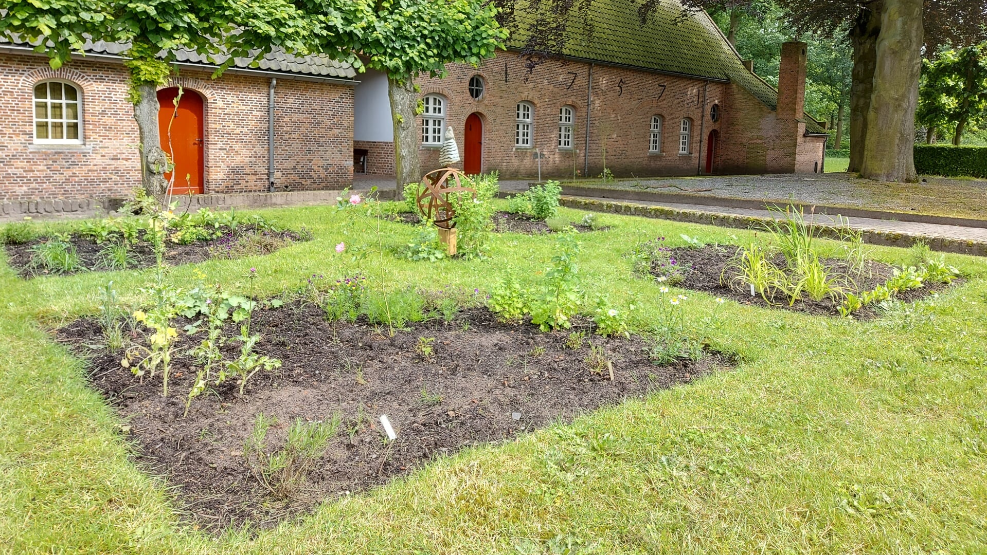 Volop in de bloemetjes in Huijbergen