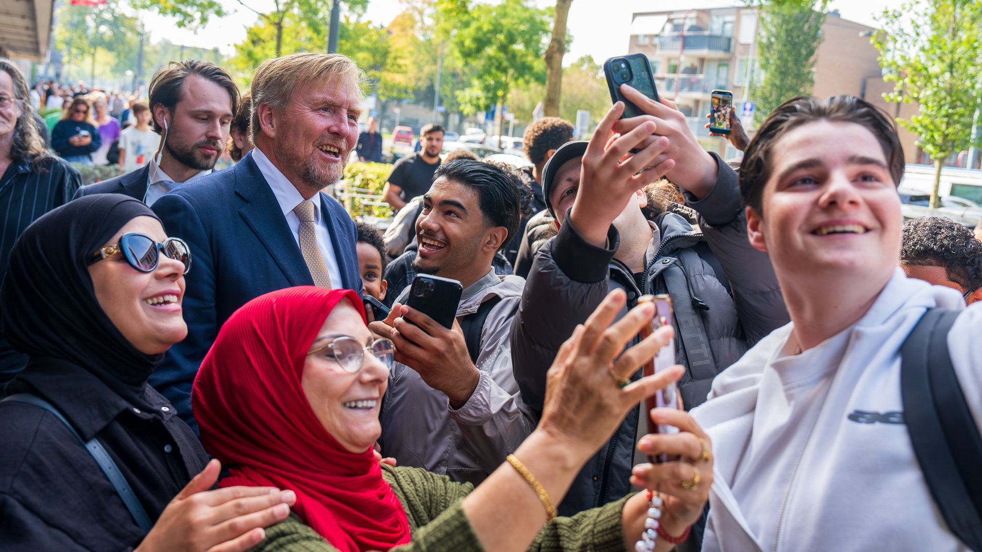 Koning Willem-Alexander vandaag op bezoek bij Copernikkel in Den Bosch ...