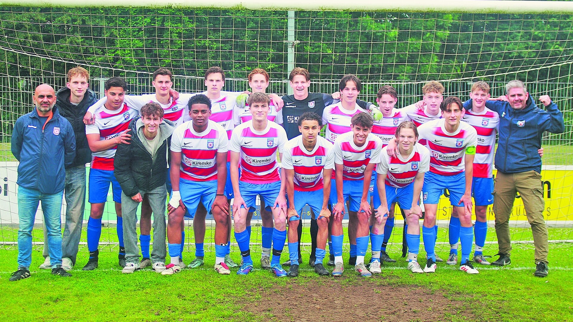 FC Oudewater 19-1 kampioen en terug naar divisie-niveau