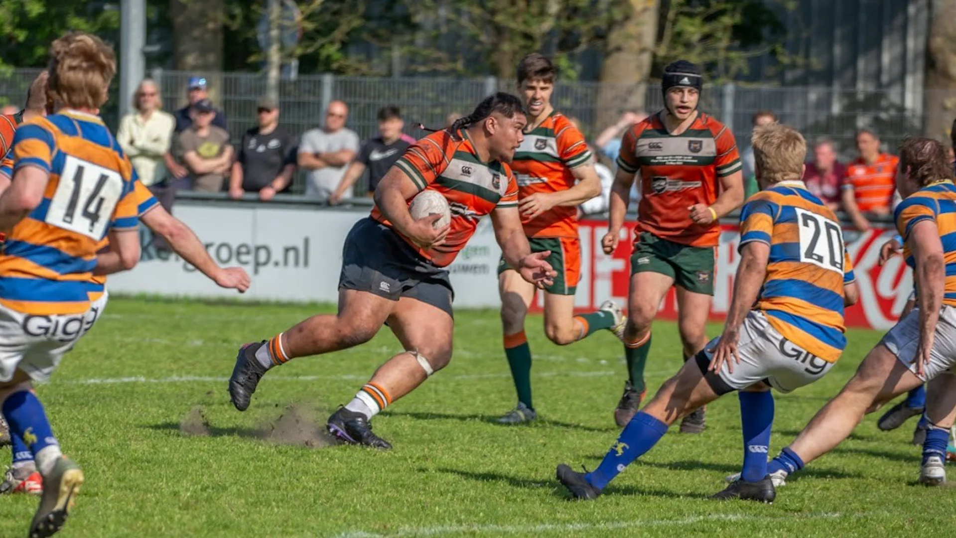 Rotterdamse Rugby Club net geen plek in de finale voor de landstitel ...