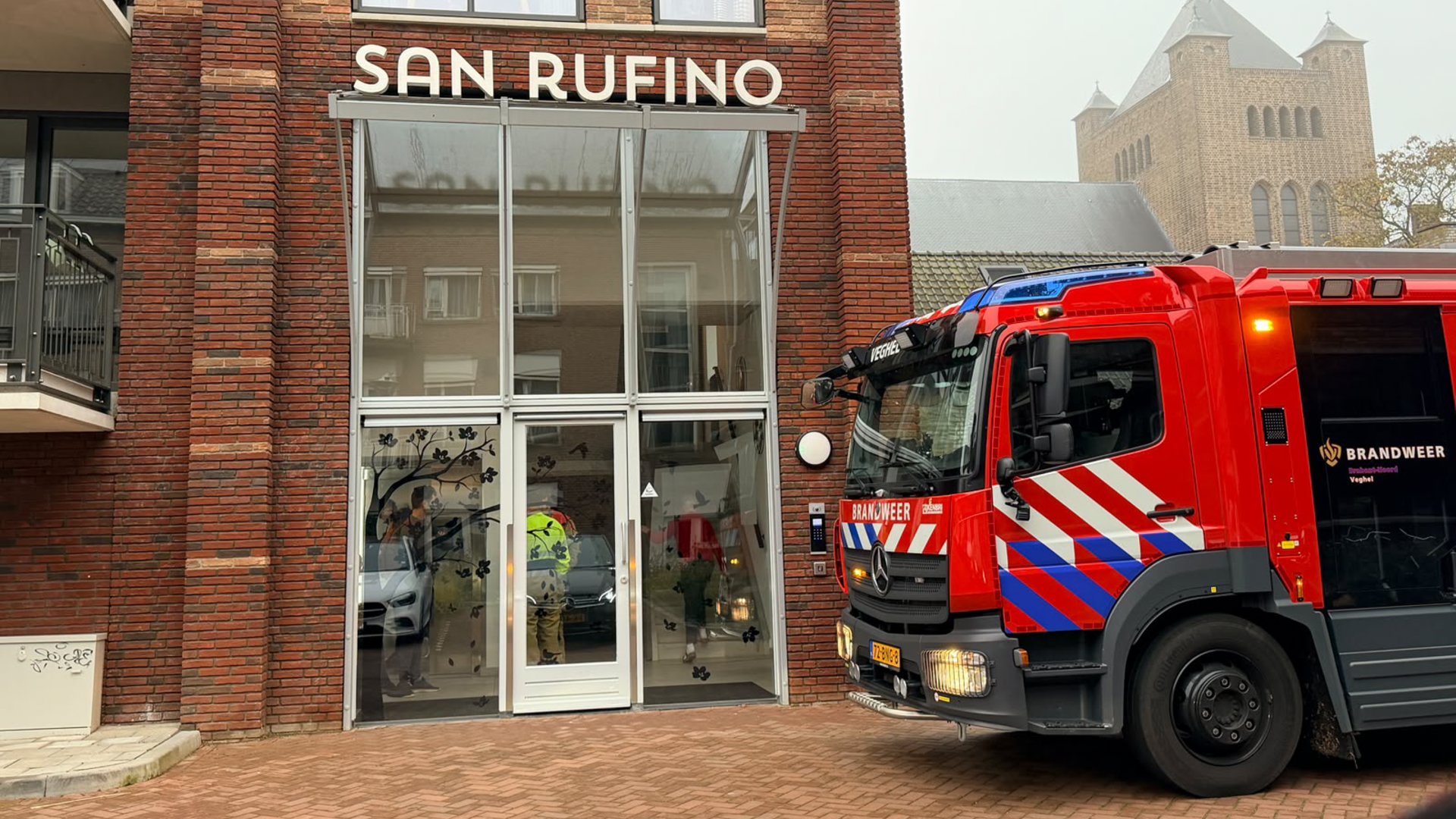 Muffe geur leidt tot brandweeractie aan Kloosterhof