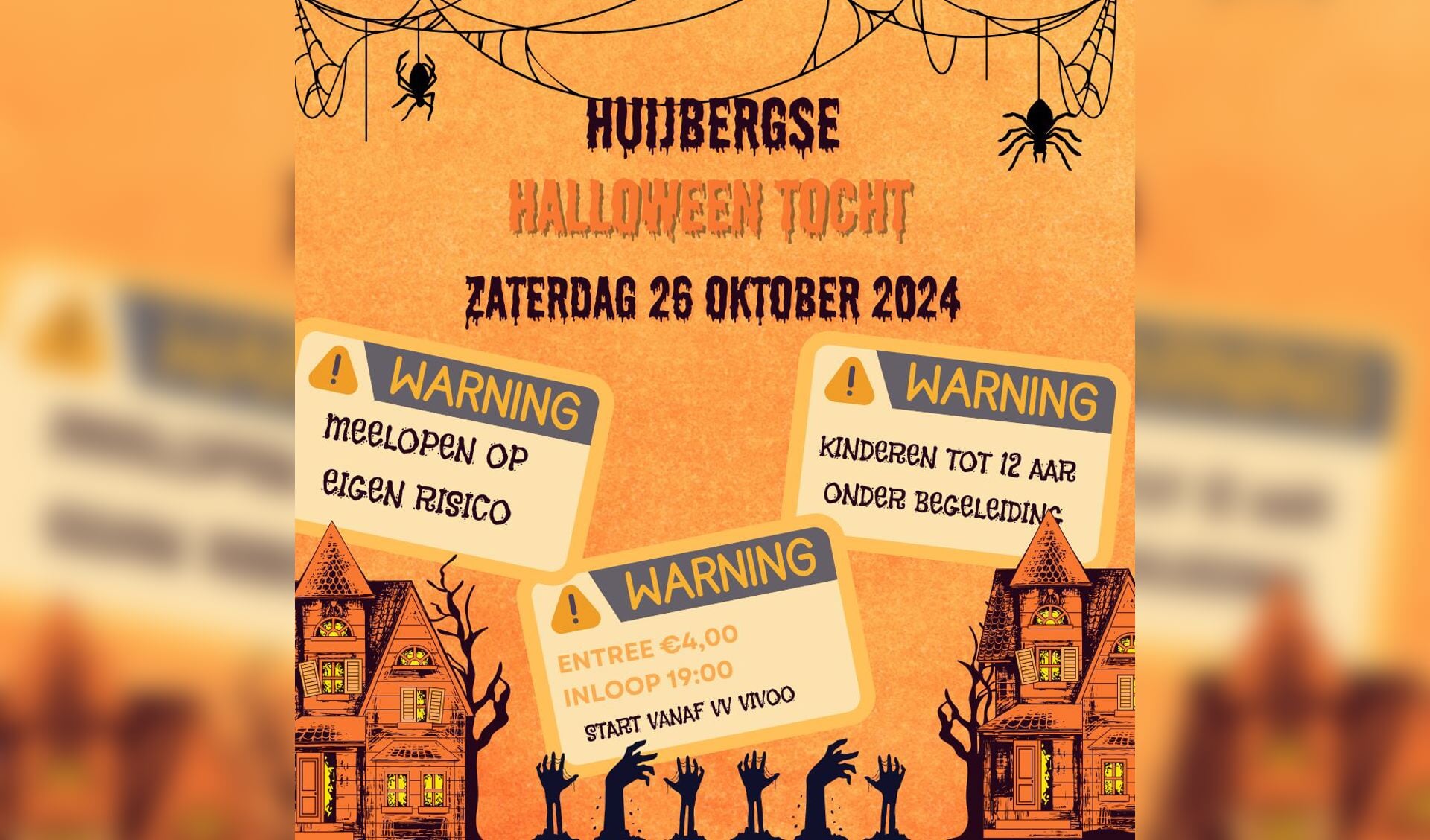 Halloweentocht in Huijbergen: figuranten gezocht