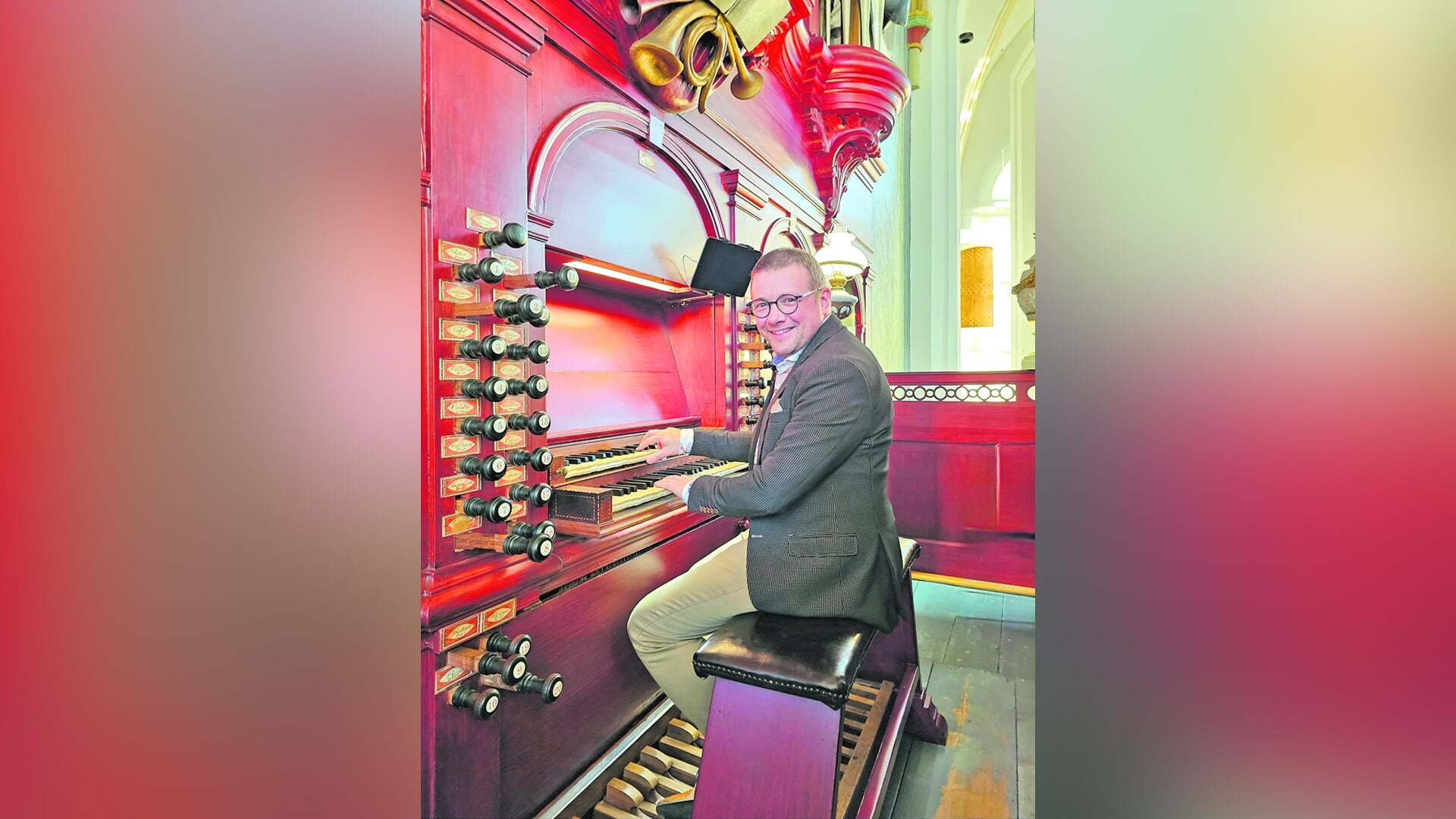 Minne Veldman geeft een orgelconcert in Oudewater