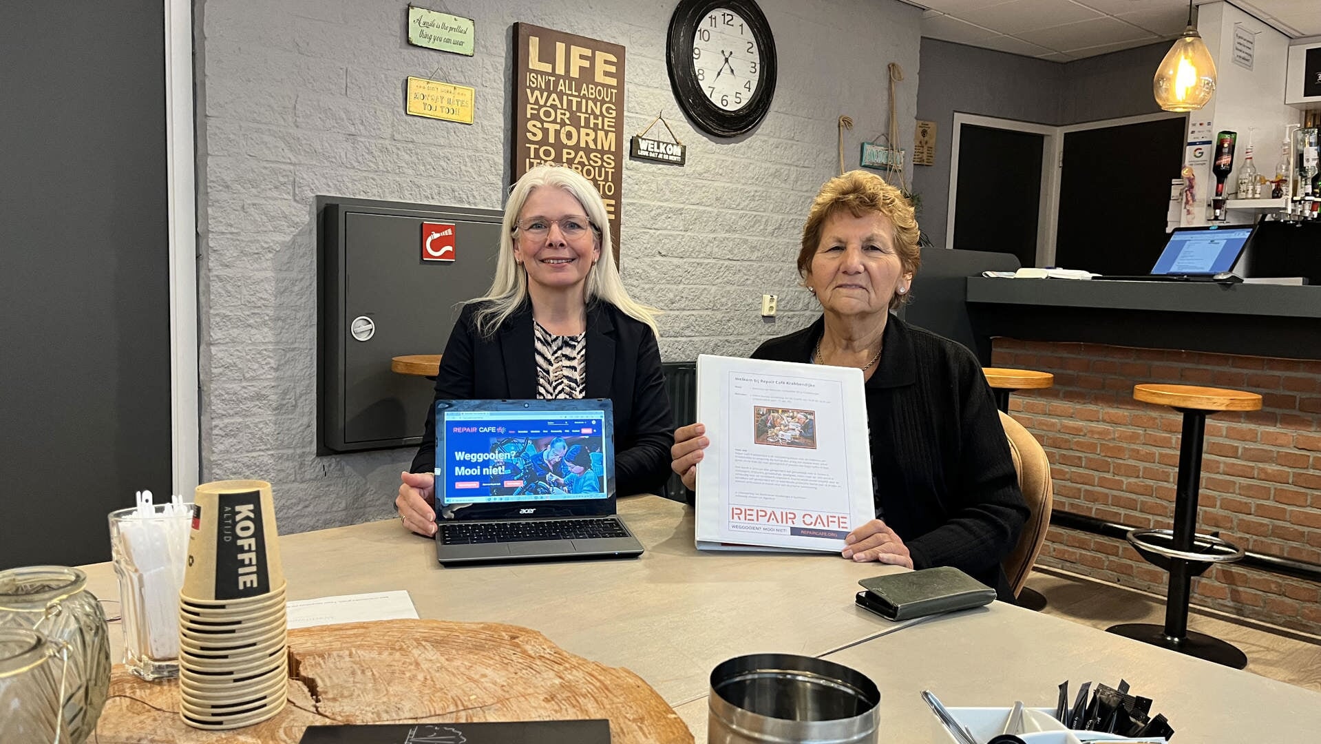 Dorpshuis De Meiboom in Krabbendijke heeft nu ook repair café