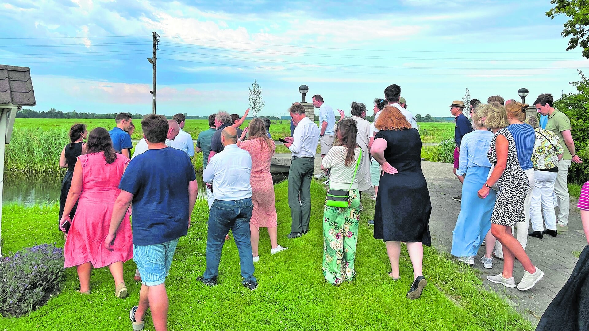 Statenleden op bezoek in Papekop