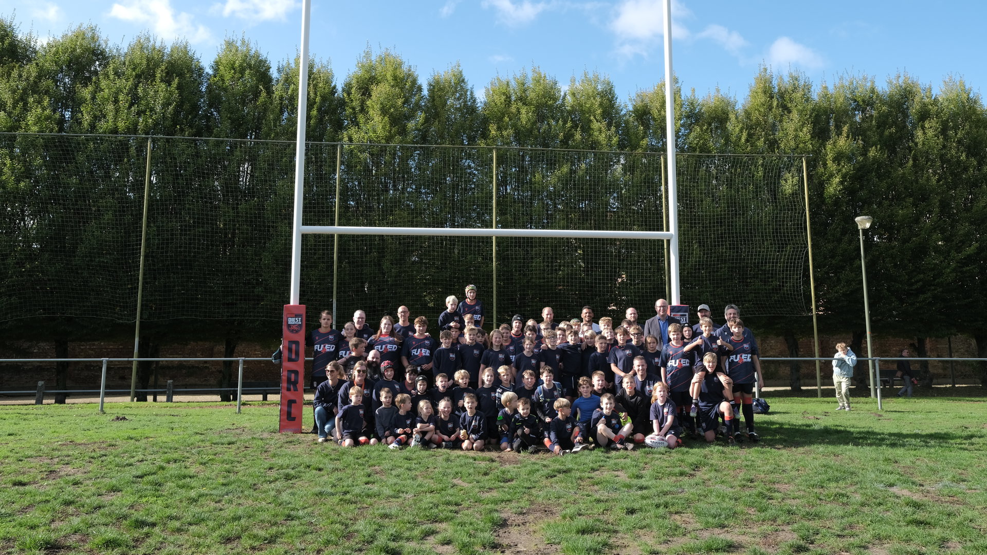 Nieuwe rugbydoelen voor Diest Rugbyclub op De Warande