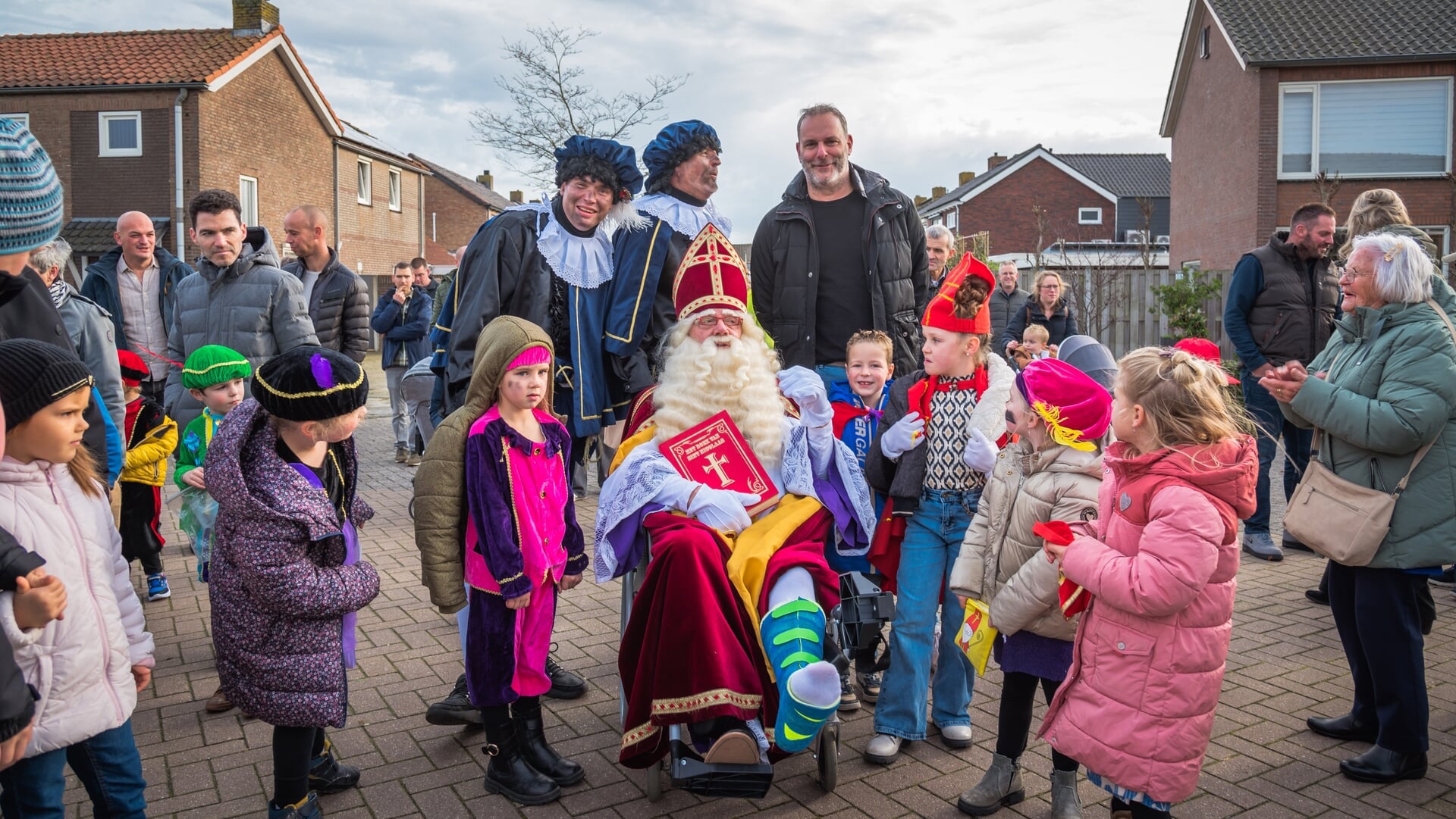 Feestelijke intocht Sinterklaas in Wernhout