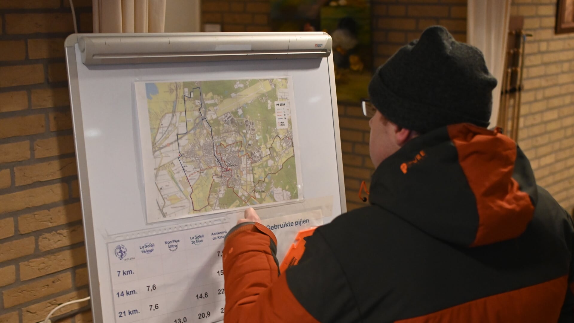 Klaar voor de 22e Pannenkoekentocht in Huijbergen
