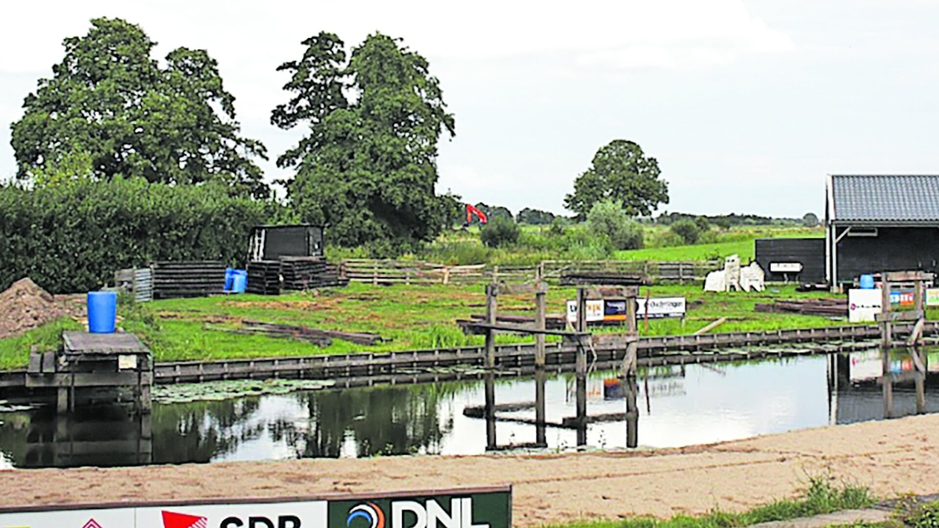 Nieuwe schansen voor Polsstokclub De Vlist