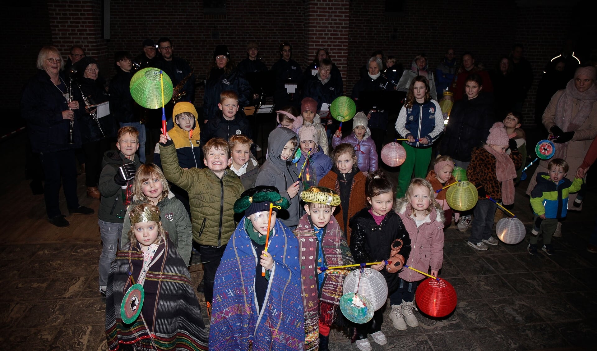 Driekoningentocht in de kerk van Huijbergen