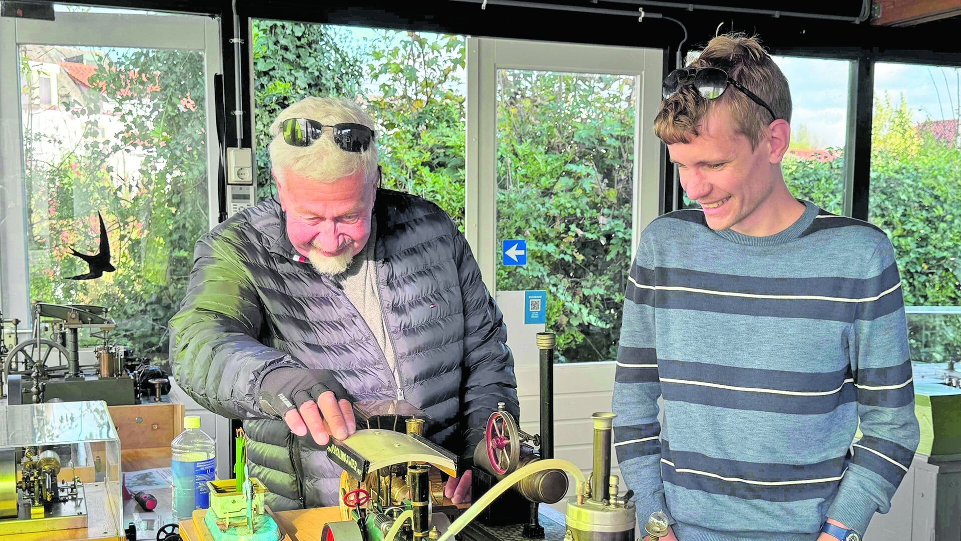 Stoom afblazen en boekenmarkt bij het Gemaal in Haastrecht