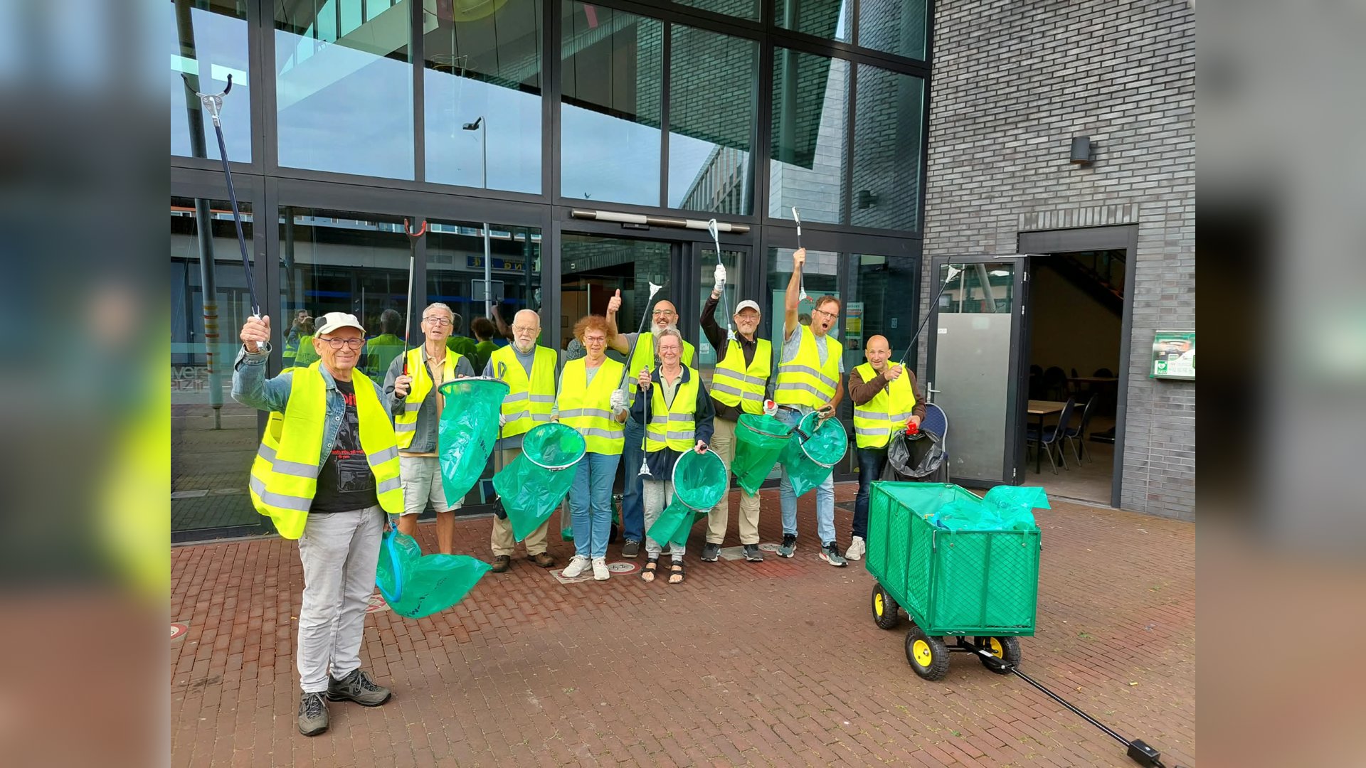 Holtenbroek weer een beetje schoner!