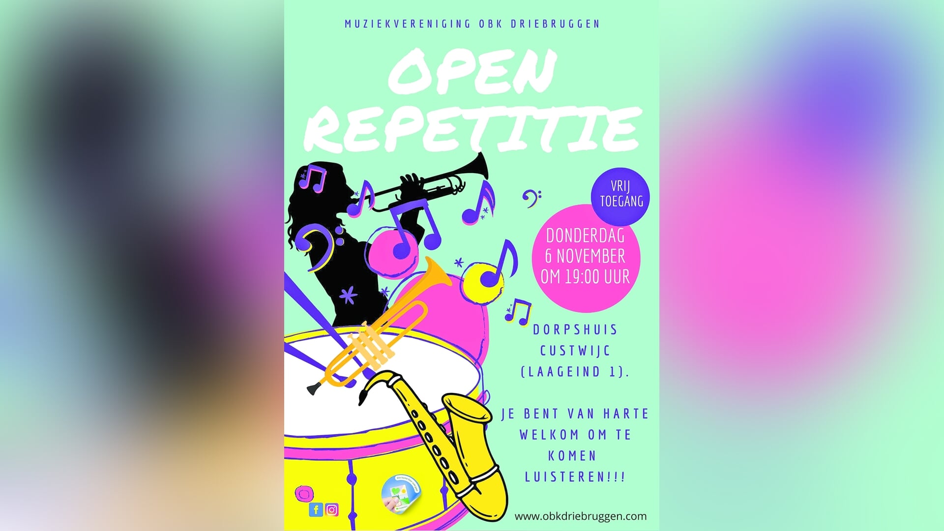 Open repetitieavond in Driebruggen