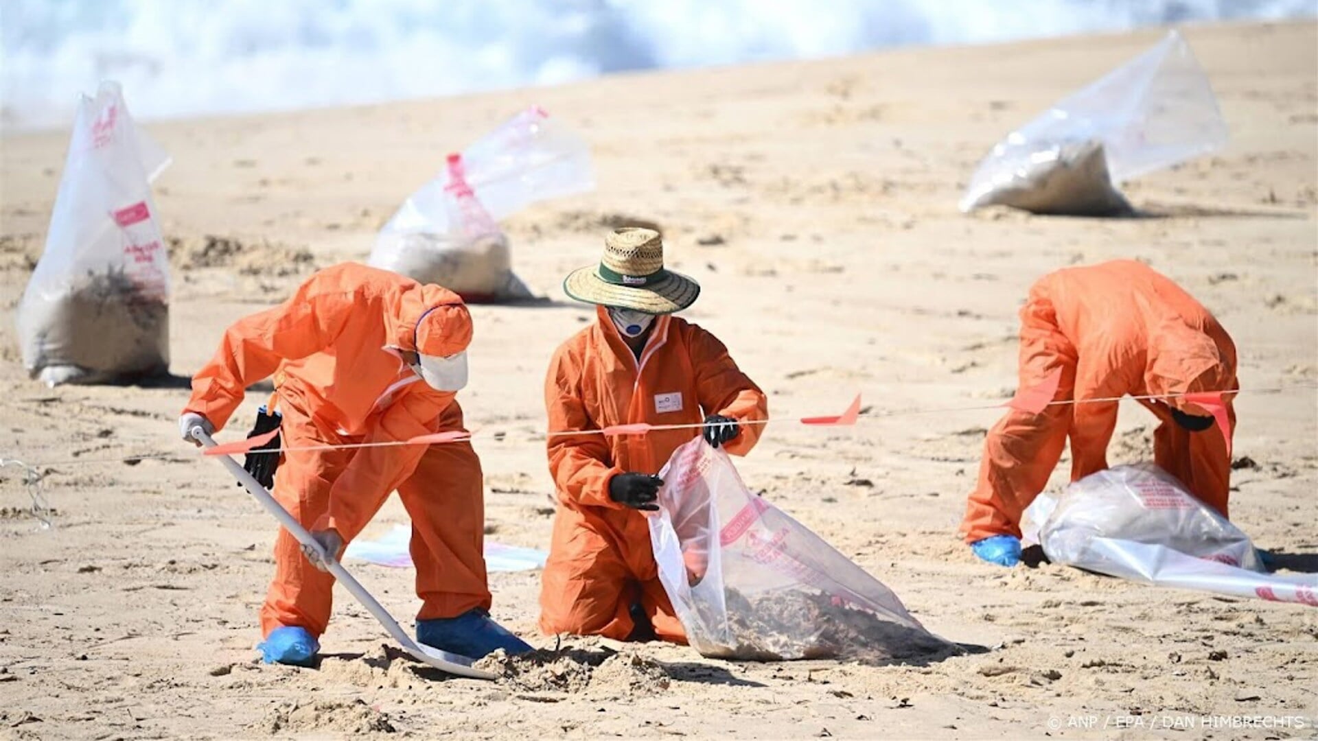 Mysterieuze ballen op stranden Sydney geen gevaar voor gezondheid