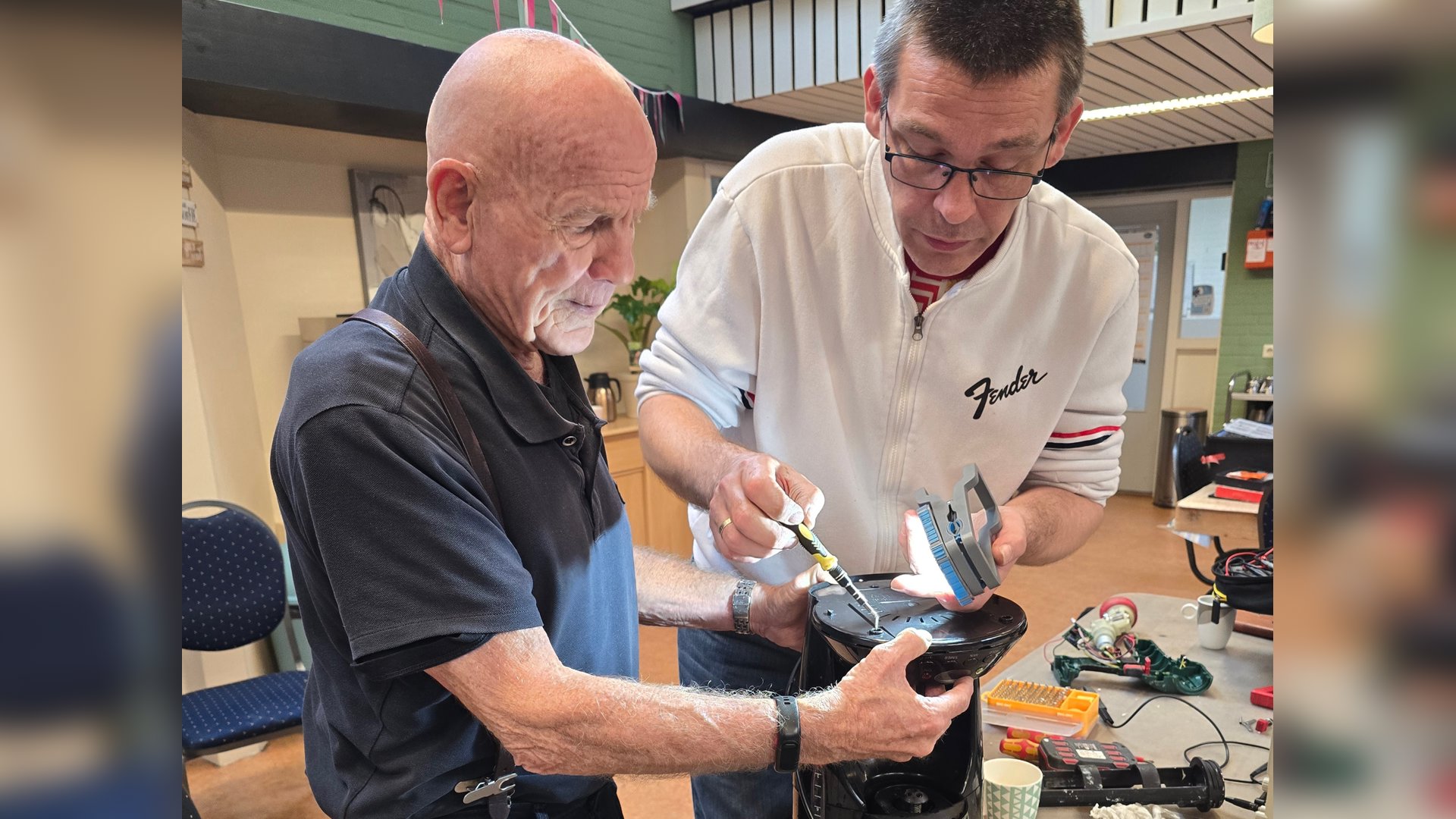 Repaircafé de Hagedoorn vrijdag open
