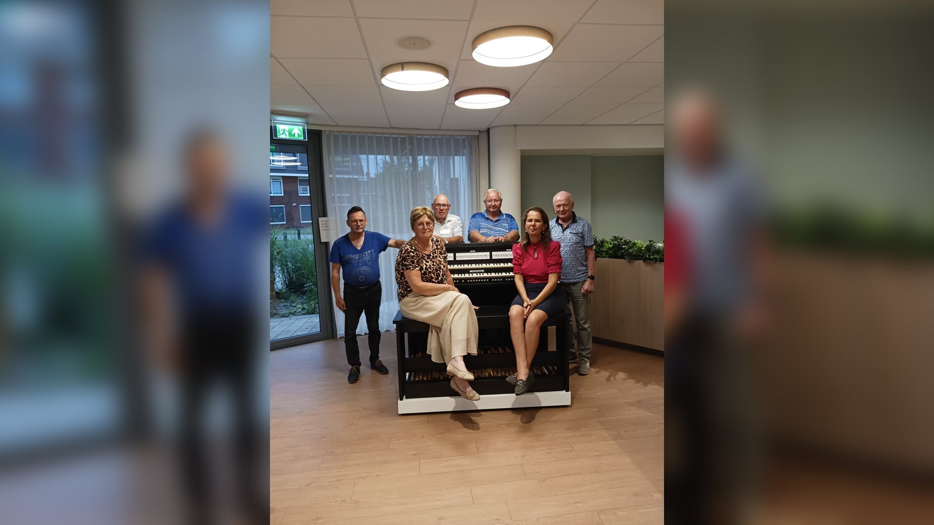 Nieuw orgel en nieuwe tuinbank voor Eugeria dankzij gulle gevers