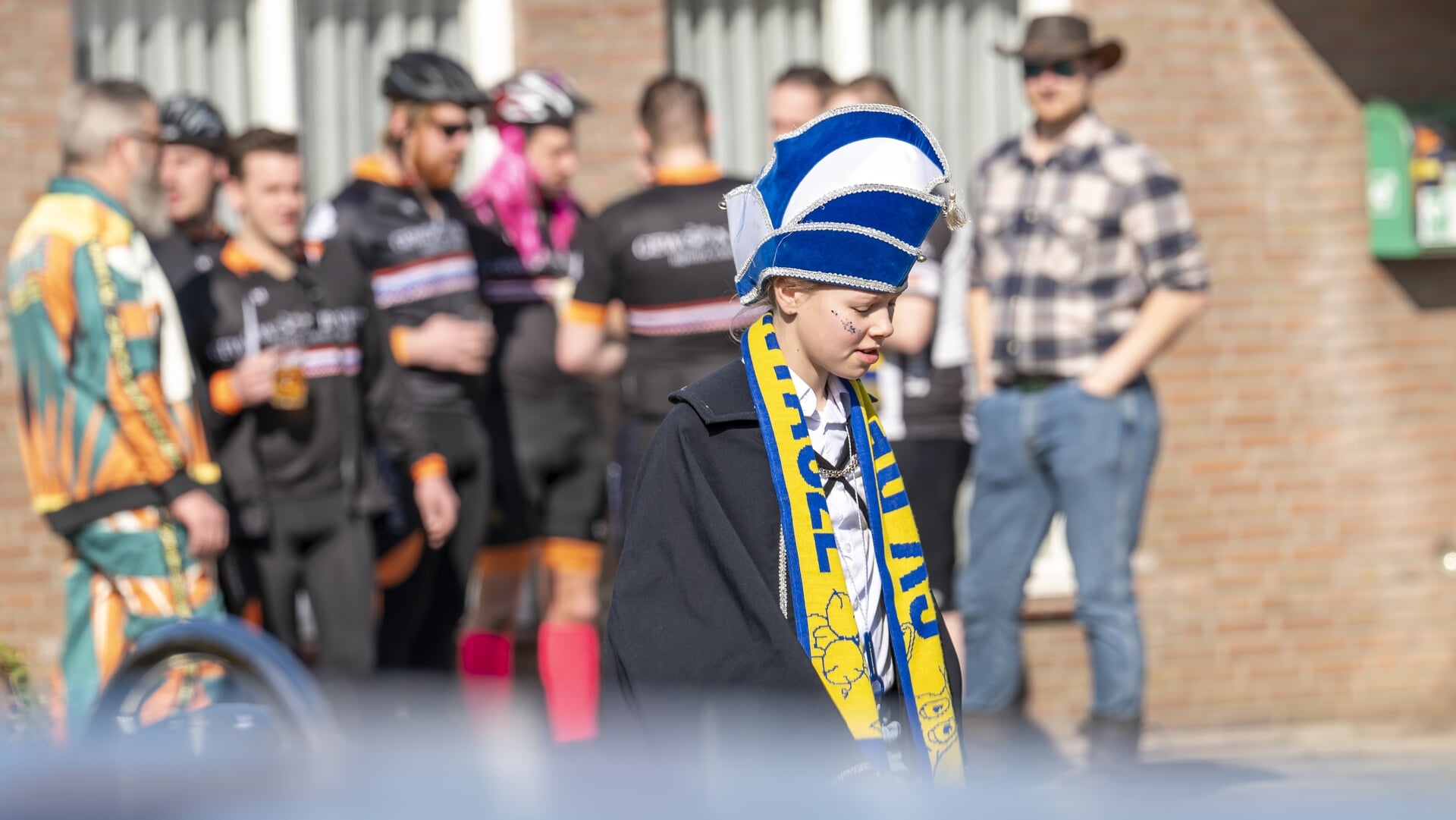 Optocht in Zaantaozelaant drukbezocht