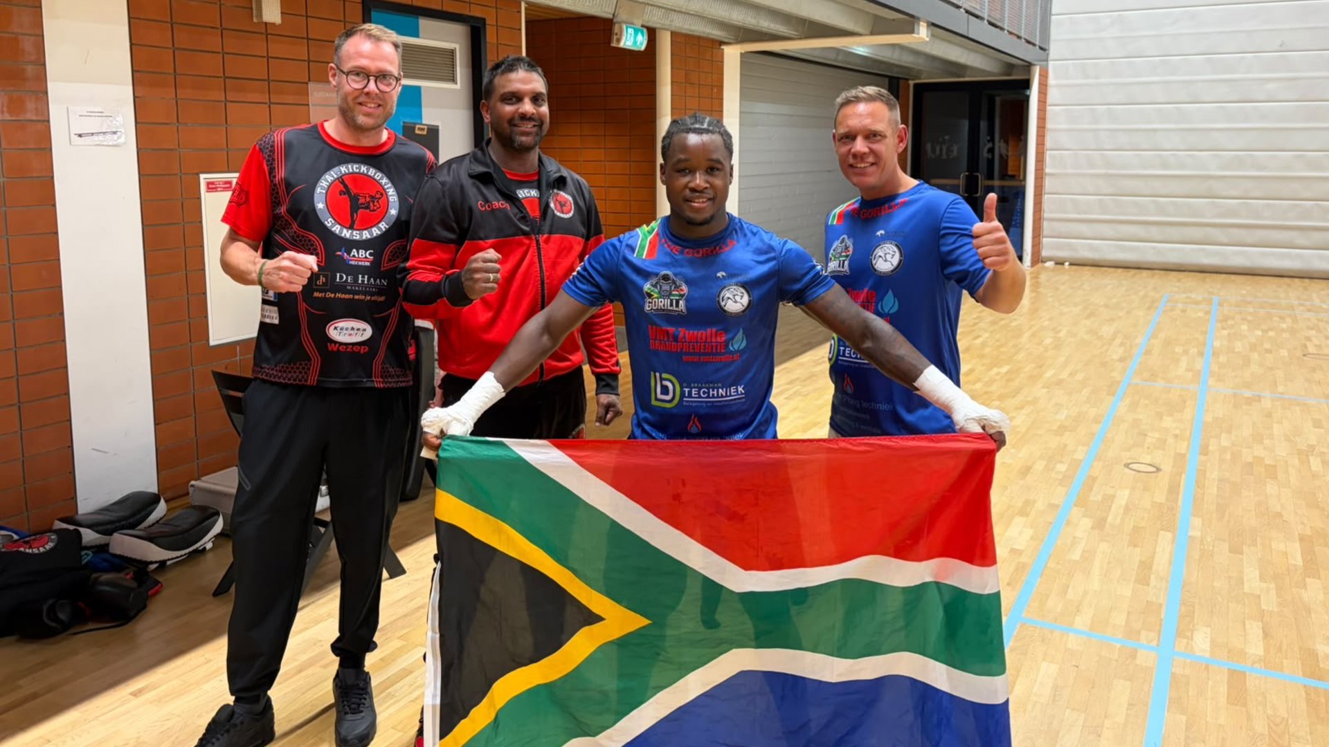Benjamin van Emmerik van Kickboxing Sansaar wint B-partij met ...