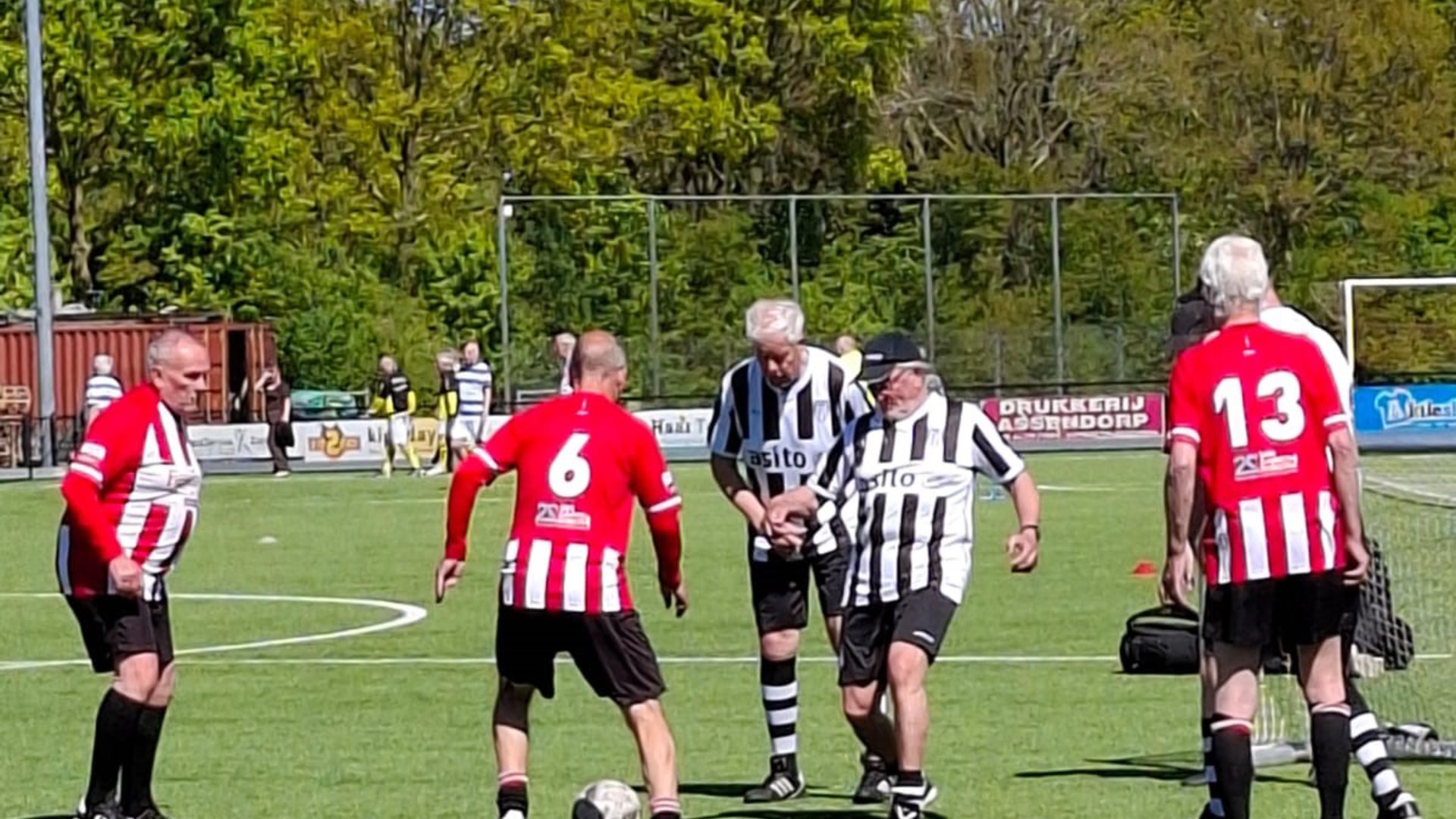 VV Steenwijk met twee teams in tweede ronde Walking Football-competitie